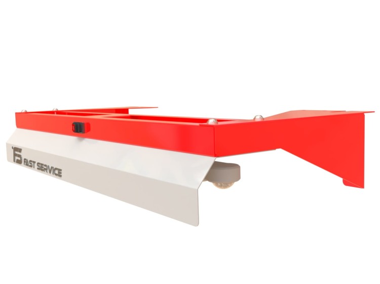 Belka oswietleniowa OSW-140 MS stalowa konstrukcja 1,5 mm, maska 1 mm, montaz na tablice narzedziowa, LED 4000K