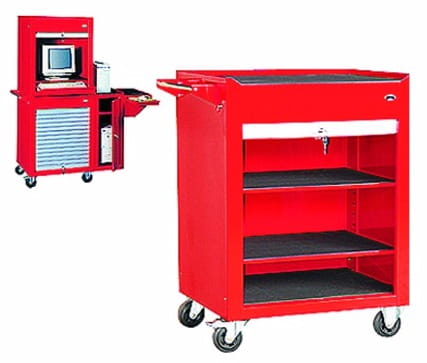 Szafka zamykana żaluzją aluminiową P-1-06-04