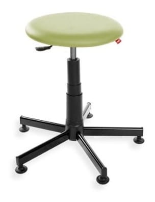 Taboret BlackTab Eco — ekoskóra na stopkach