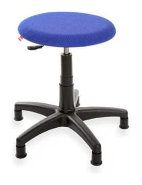 Taboret ErgoTab 01 — tkanina BEST na stopkach