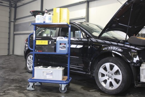 Wózek platformowy sw-400.801 — widok 2