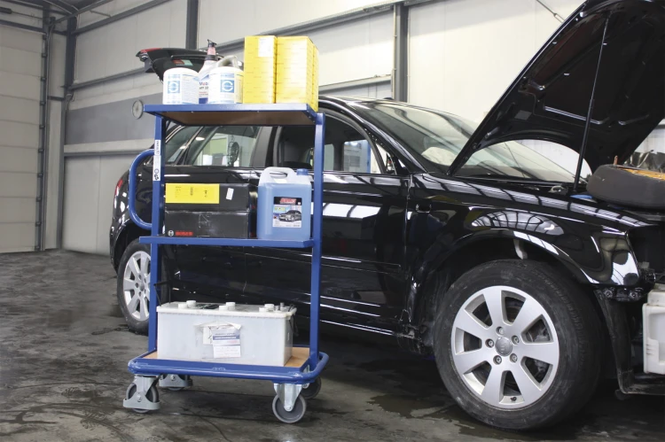 Wózek platformowy sw-400.801 — widok 2