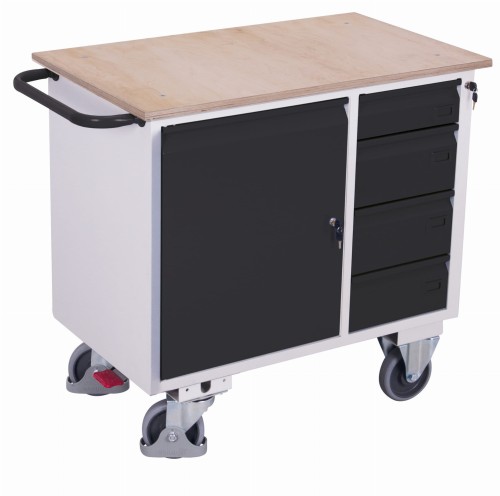 Wózek platformowy sw-985.000/AG — widok 2