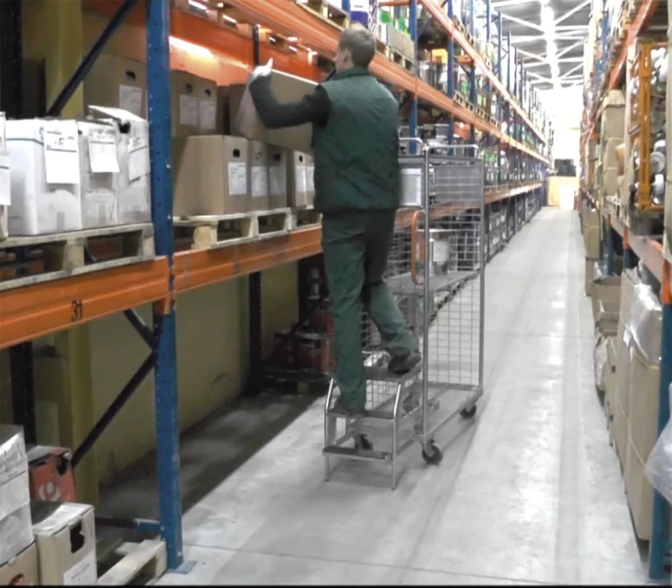 Wózek platformowy sw-490.100 — widok 2