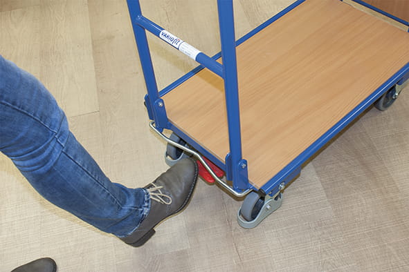 Aluminiowy wózek magazynowy ap-600.803 — VARIOfit — zdjęcie 2