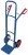 Taczka stalowa ESD sk-710.011 — VARIOfit — zdjęcie 3