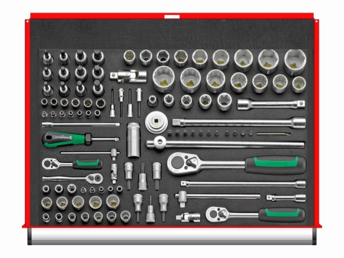 Wkładka z narzędziami SOCKET-TOOLS 03 — zestaw do szuflady