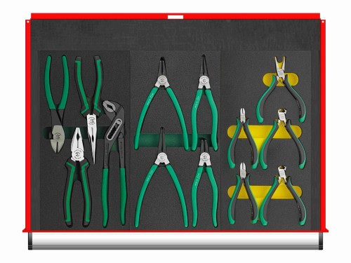 Wkładka z narzędziami SOCKET-TOOLS 0456 — zestaw do szuflady