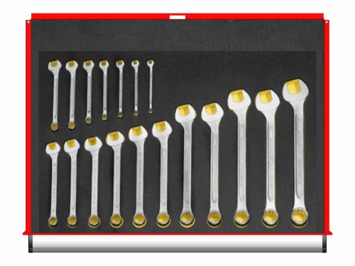 Wkładka z narzędziami SOCKET-TOOLS 08 — zestaw do szuflady