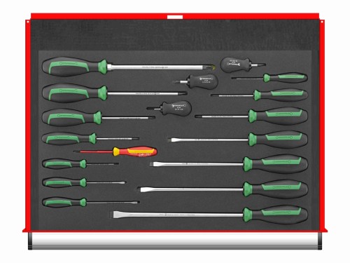 Wkładka z narzędziami SOCKET-TOOLS 10 — zestaw do szuflady