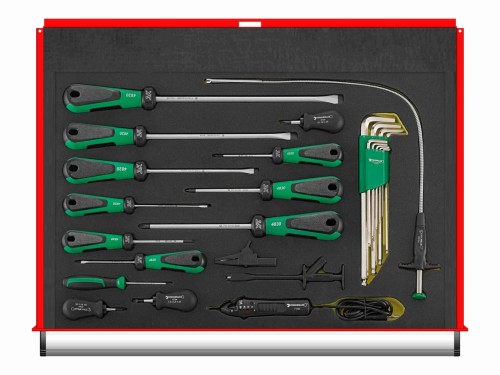 Wkładka z narzędziami SOCKET-TOOLS 11 — zestaw do szuflady