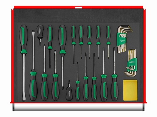 Wkładka z narzędziami SOCKET-TOOLS 12 — zestaw do szuflady