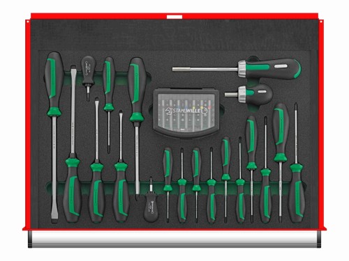 Wkładka z narzędziami SOCKET-TOOLS 14 — zestaw do szuflady