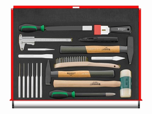 Wkładka z narzędziami SOCKET-TOOLS 15 — zestaw do szuflady