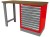 Stół warsztatowy – TK-10-01 - 10 szuflad