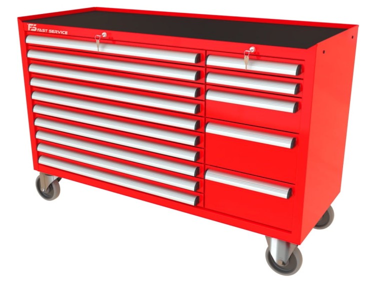 Wózek warsztatowy MEGA z 15 szufladami PM-210-22 - 15 szuflad