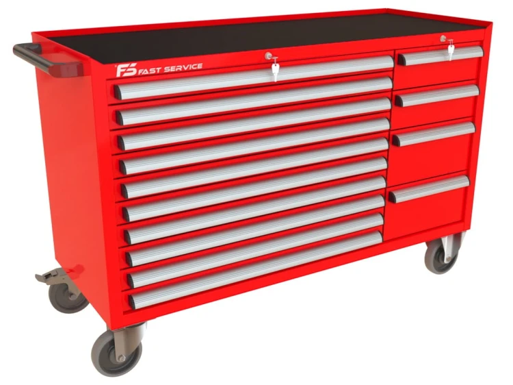 Wózek warsztatowy MEGA z 14 szufladami PM-210-23