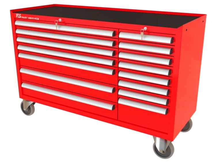 Wózek warsztatowy MEGA z 15 szufladami PM-213-16 - 15 szuflad