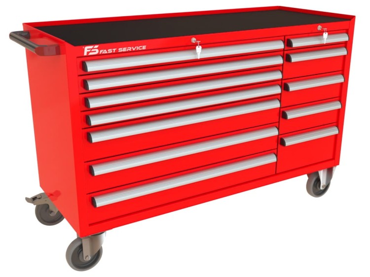 Wózek warsztatowy MEGA z 12 szufladami PM-213-21