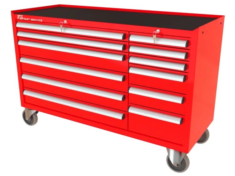 Wózek warsztatowy MEGA z 12 szufladami PM-214-20 - 12 szuflad