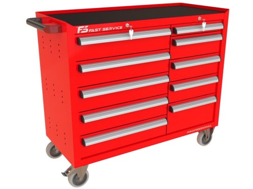 Wózek warsztatowy TRUCK z 10 szufladami PT-215-21
