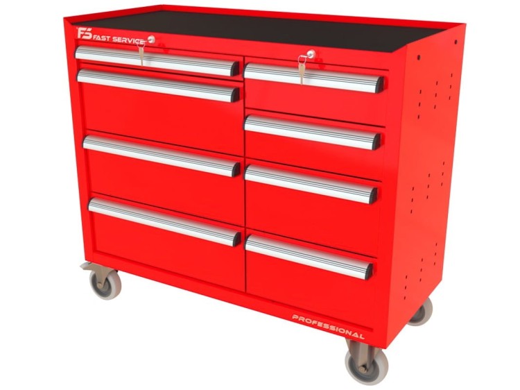 Wózek warsztatowy TRUCK z 8 szufladami PT-218-23 - 8 szuflad