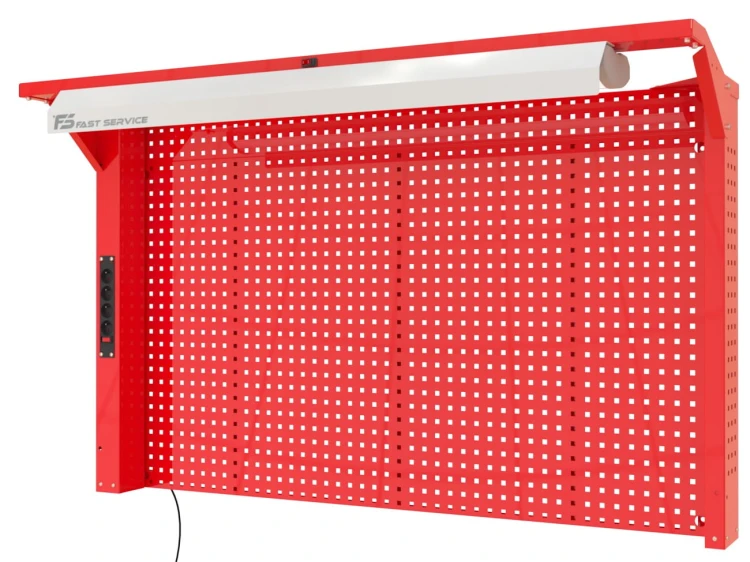 Profesjonalna Tablica Warsztatowa z Oświetleniem LED N157-01-01 Solidna - blacha stalowa 1,5 mm