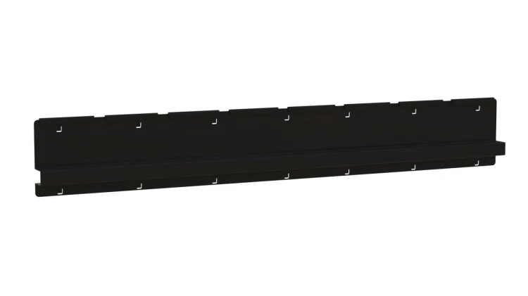 Listwa na 8 pojemników P2  ZW-P2-8 - ściana perforowana 157 x 74 mm