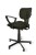 Krzesło laboratoryjne RKW-11 ergonomiczne obrotowe z regulacją - solidne - widok z przodu